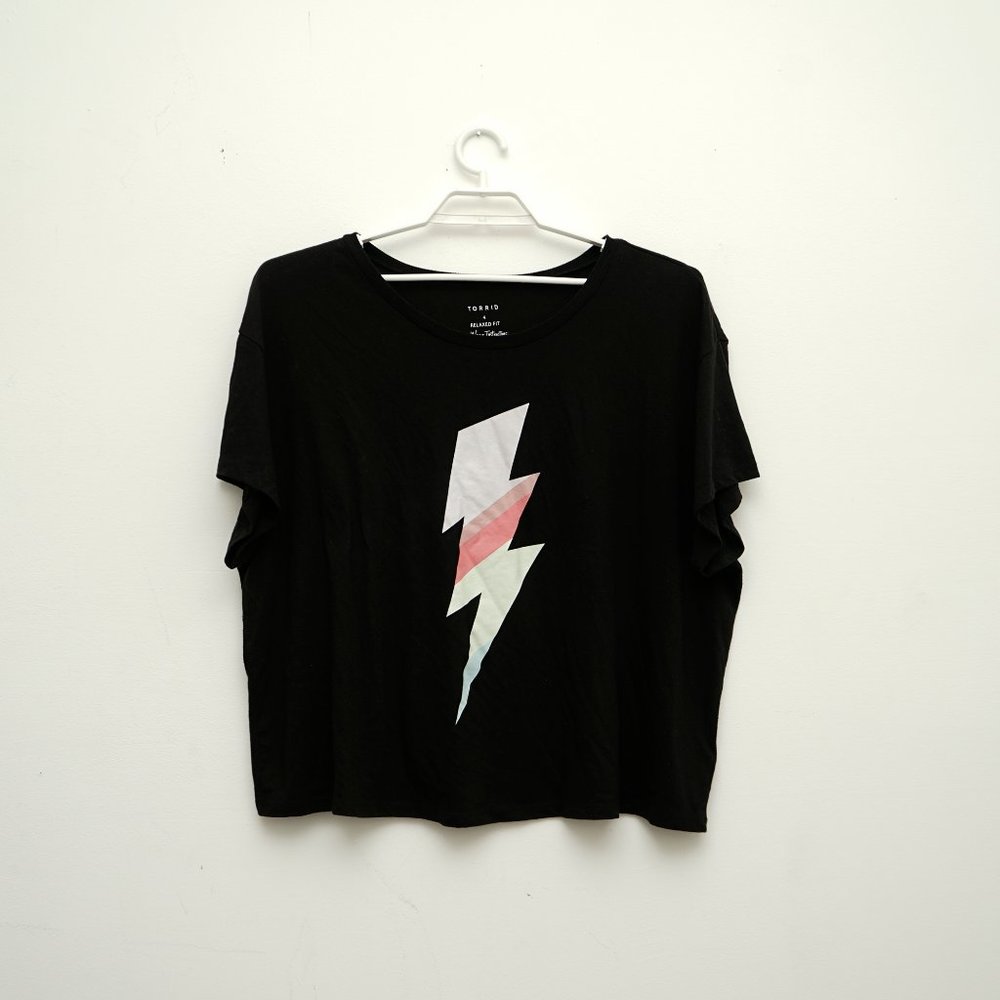 Torrid 4 Lightning Bolt shirt